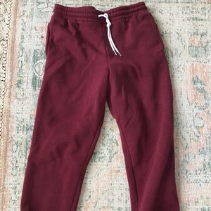 Maroon Sweatpants